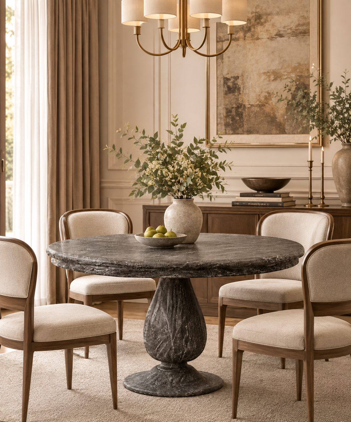 BESPOKE ROUND DINING TABLE